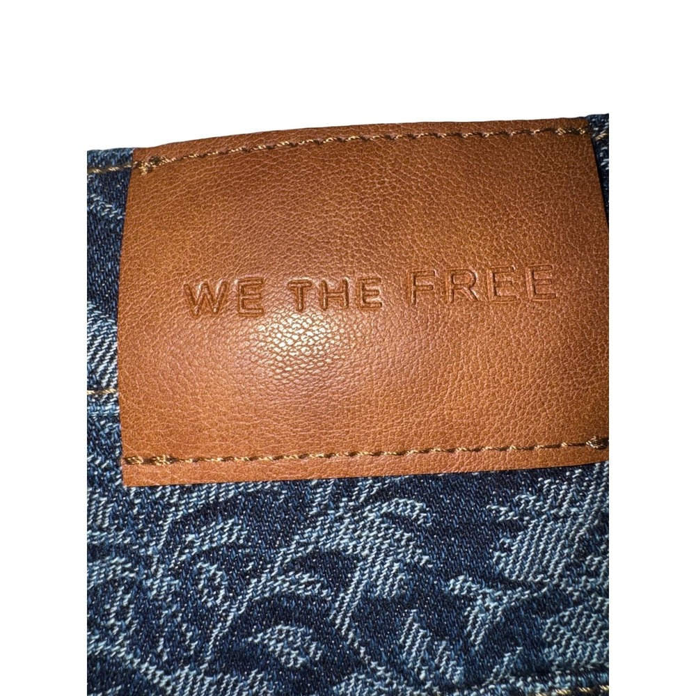 Free People We The Free Eden Slouch Swan Song Jeans Size 31 (Sold Out Color-way) - Picture 8 of 14